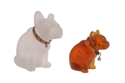 French Bully Bulldog 2Stk aus Glas – Bild 2