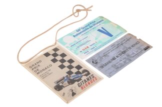 Ticket Booklet 50 Grand Prix Monaco 31 Mai 1992