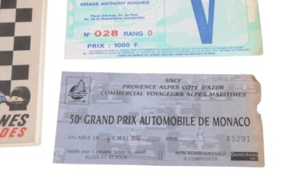 Ticket Booklet 50 Grand Prix Monaco 31 Mai 1992 – Bild 3