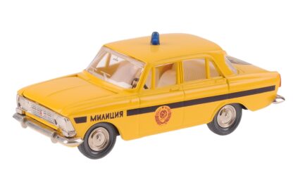 Novoexport Moskvitch CCCP USSR polizei / Police Gelb