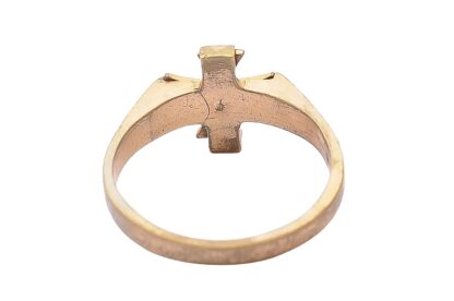 Patriotischer Ring mit eisernen Kreuz 1914 / 1915