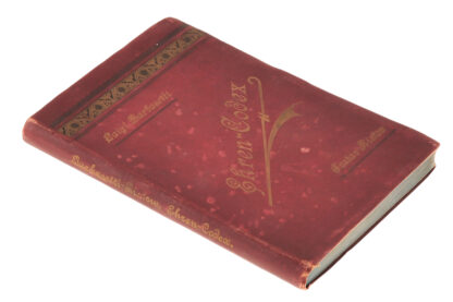 L. Barbasetti Ehrencodex 1898 von Gustav Ristow
