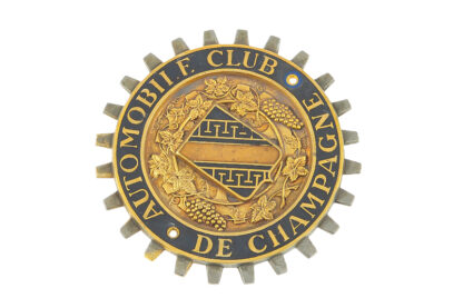 Autoplakette Automobil Club de Champagne