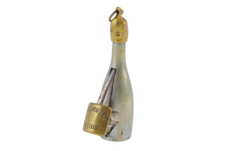 Antique Vintage Cigar Cutter Minatur G.H. Mumm&Co Reims Champagner Flasche