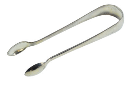 Zuckerzange Löffelzange Silber