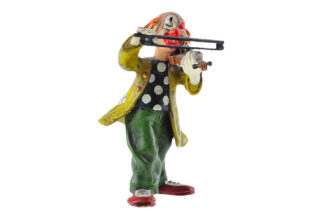 Bermann Bronze Clown mit Pauke