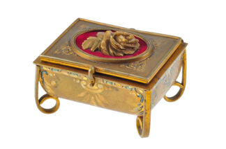 Deckeldose / kleine Schmuckschatulle