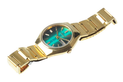 Citizen Automatik Vintage Uhr grünes Zifferblatt – Bild 5