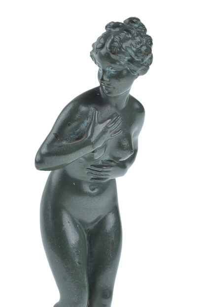Bergmann Vienna Bronze Nude Aktmodell stehend – Bild 5