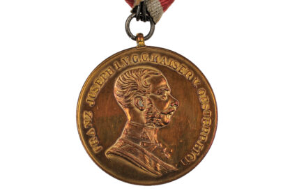 Grosse goldene Tapferkeitsmedaille Kaiser Franz Joseph I – Bild 2