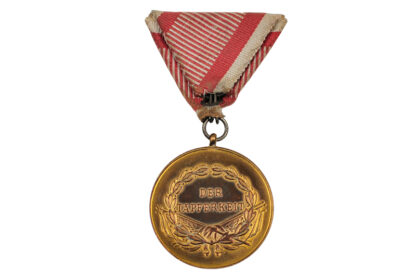 Grosse goldene Tapferkeitsmedaille Kaiser Franz Joseph I – Bild 3