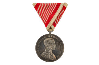 Grosse silberne Tapferkeitsmedaille Kaiser Franz Joseph I