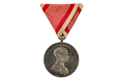 Grosse silberne Tapferkeitsmedaille Kaiser Franz Joseph I