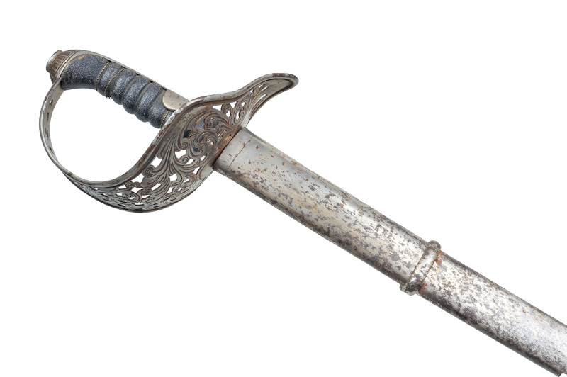 Säbel für Offiziere der Kavallerie M1904 mit Damastklinge 1 Säbel für Offiziere der Kavallerie M1904 mit Damastklinge