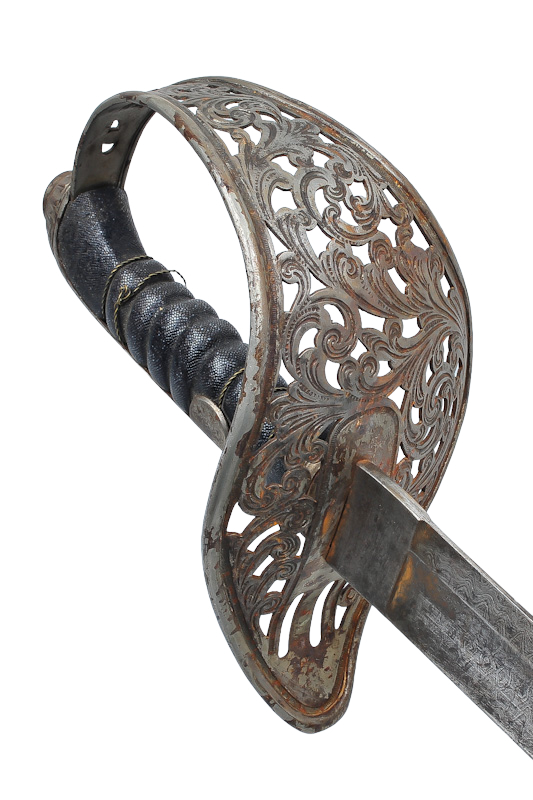 Säbel für Offiziere der Kavallerie M1904 mit Damastklinge 4 Säbel für Offiziere der Kavallerie M1904 mit Damastklinge – Bild 4