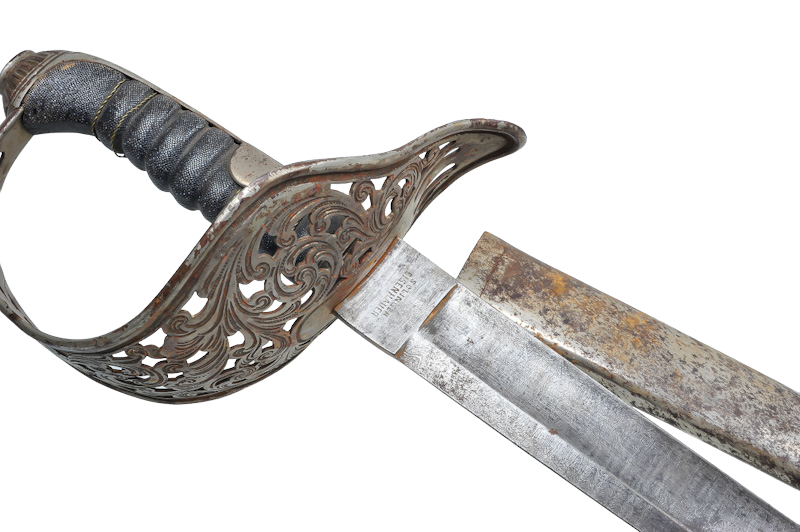 Säbel für Offiziere der Kavallerie M1904 mit Damastklinge 6 Säbel für Offiziere der Kavallerie M1904 mit Damastklinge – Bild 6