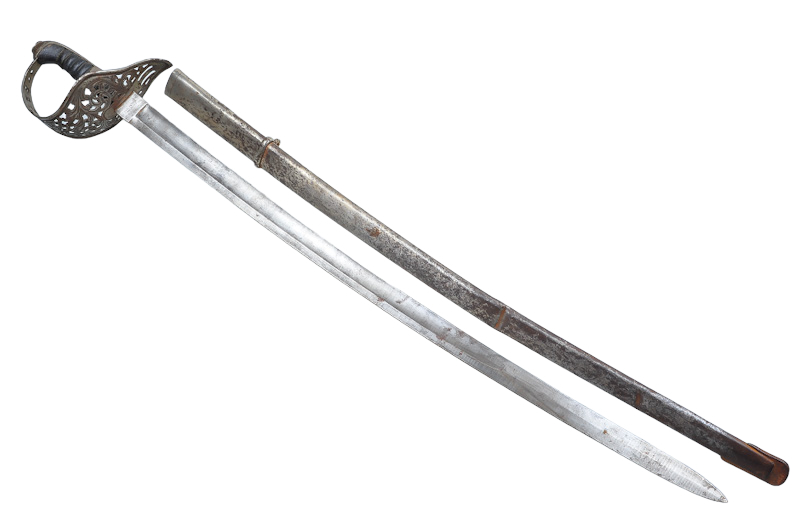 Säbel für Offiziere der Kavallerie M1904 mit Damastklinge 10 Säbel für Offiziere der Kavallerie M1904 mit Damastklinge – Bild 10