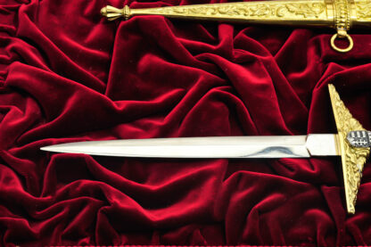 HUNGARIAN HUNGARY PRESENTATION DAGGER with Scabbard and Case – Bild 3