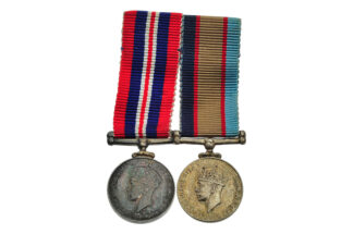 Ordenspange Australien War and Service Medal 1939-1945 Miniatur
