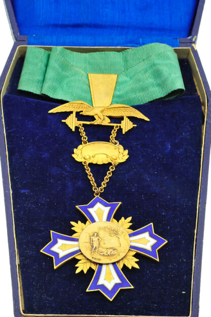 Stemmer Gewichtsheber Medaille Klubmeister 1927 KSK Theuringer – Bild 2