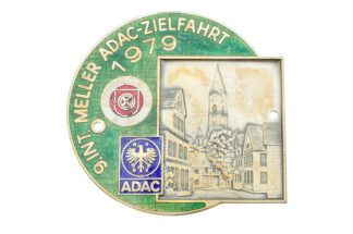 Autoplakette ADAC 1979 9. Internationale Meller Zielfahrt