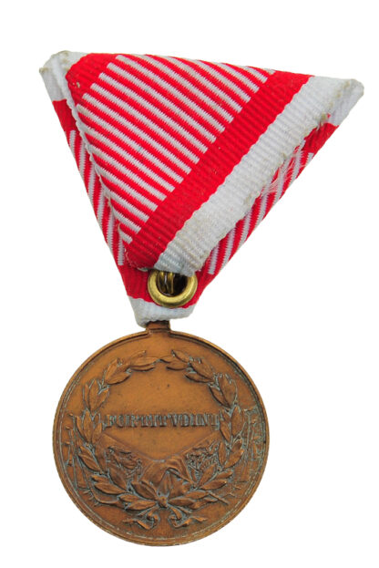 BRONZENE TAPFERKEITSMEDAILLE ORDEN KAISER KARL FORTITVDINI – Bild 3