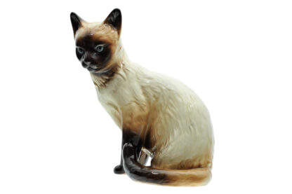 KERAMOS sitzende Siam Katze – Bild 2