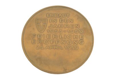 Medaille Wasserbehälter der Stadt Wien in Neusiedel am Steinfeld – Bild 3