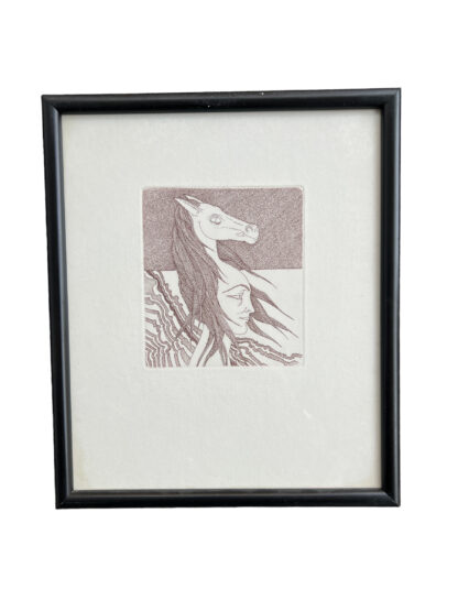 Wolfgang Hutter 6 Stk. Radierungen Grafiken 1983 Schach Serie N° 104/999 – Bild 6