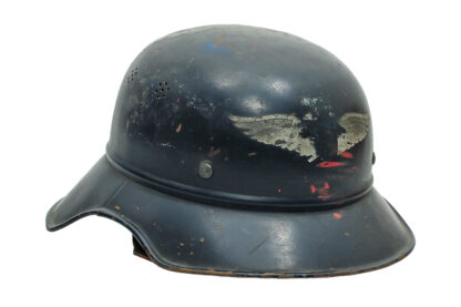 German Helmet Luftschutz Helm Gladiator WW2 mit Innenleder – Bild 2