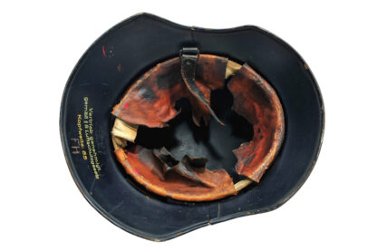 German Helmet Luftschutz Helm Gladiator WW2 mit Innenleder – Bild 6