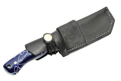 Messer Hunting Knife Dagger with fixed Blade and Leder Scabbard – Bild 3