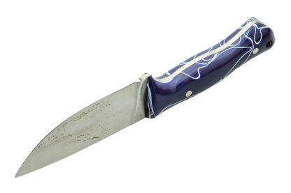 Messer Hunting Knife Dagger with fixed Blade and Leder Scabbard – Bild 4