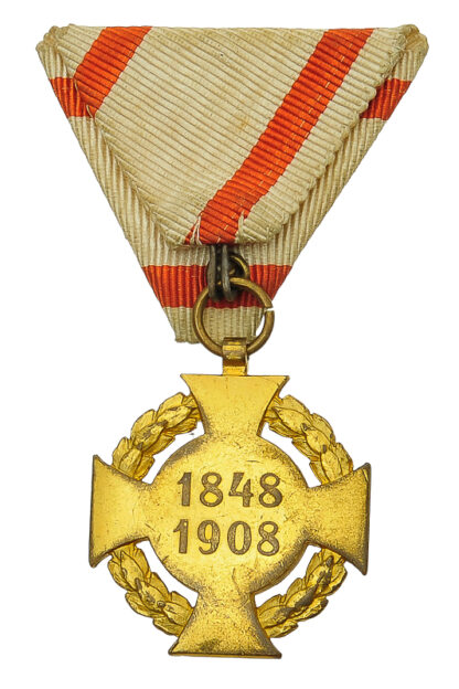 Orden Jubiläumskreuz 1848-1908 Kaiser Franz Josef – Bild 3