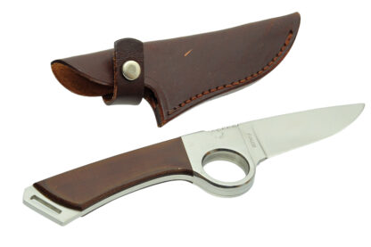 Schlieper Knife fixed Blade Dagger Messer mit Lederscheide