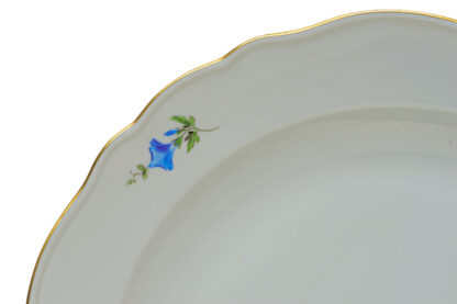 Meissen grosser Vorlegeteller mit Blumendekor Zierteller – Bild 4