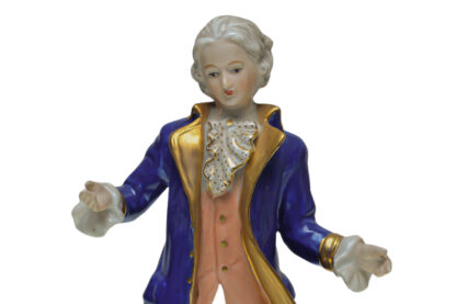 Porzellanfigur Mann im Barock Stil – Bild 5