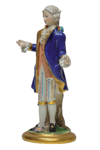 Porzellanfigur Mann im Barock Stil – Bild 2