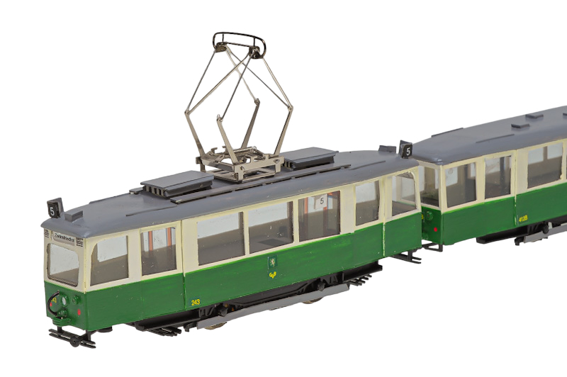 Strassenbahn H0 Graz Zentralfriedhof motorisiert 2 Strassenbahn H0 Graz Zentralfriedhof motorisiert – Bild 2