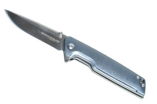 Klappmesser Magnum by Böker 440A mit Metall Griffschalen