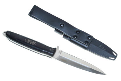 Outdoor Messer Walther 440C Knife with black Grip – Bild 3