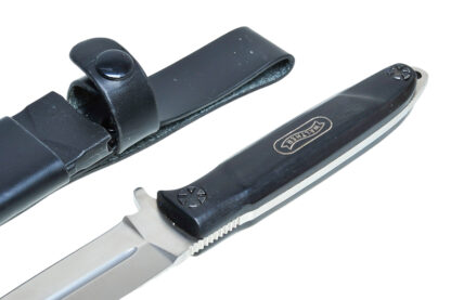 Outdoor Messer Walther 440C Knife with black Grip – Bild 4