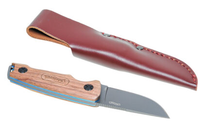 Walther 440C Knife with brown Leather Scabbard – Bild 3