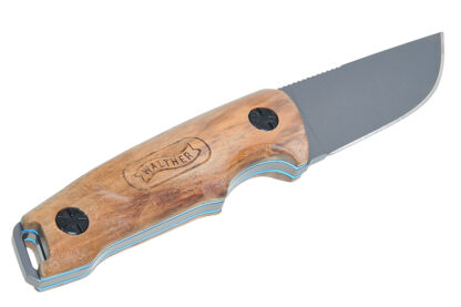 Walther 440C Knife with brown Leather Scabbard – Bild 5