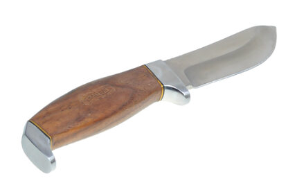 Walther Skinner 440C Knife with brown Leather Scabbard – Bild 4
