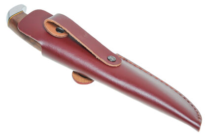 Walther Skinner 440C Knife with brown Leather Scabbard – Bild 6