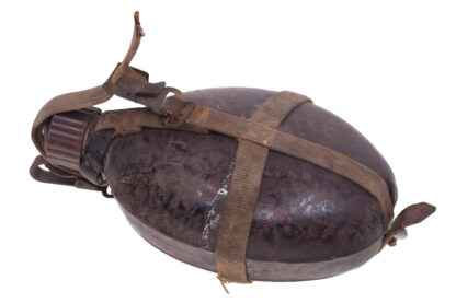 Wehrmacht WW2 Feldflasche Tropenausführung DAK – Bild 2