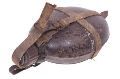Wehrmacht WW2 Feldflasche Tropenausführung DAK – Bild 3