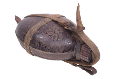 Wehrmacht WW2 Feldflasche Tropenausführung DAK – Bild 4