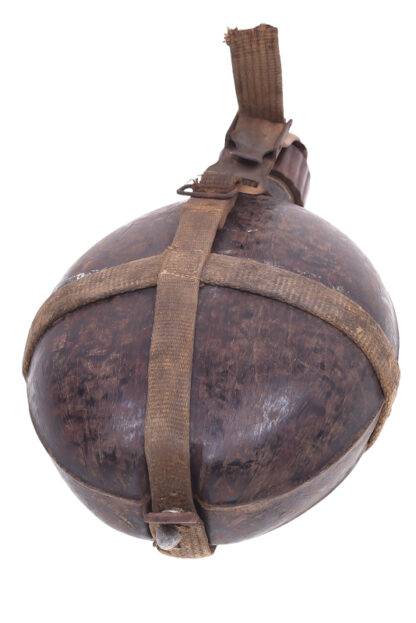 Wehrmacht WW2 Feldflasche Tropenausführung DAK – Bild 5